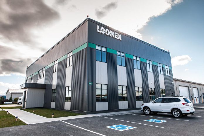 In 2014, The Loomex Group built its 22,000-square-foot headquarters at the Peterborough Airport and continues to expand, recently acquiring ACF Associates Inc. and moving the defence company's head office to the Peterborough Airport. (Photo courtesy of The Loomex Group)