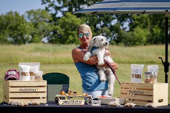 Meaghan Kynock's muttmixx in Havelock not only creates all-natural and organic treats for dogs, but is supporting dog-friendly tourism by organizing a summer "Puppy Picnic" offering doggy burgers, doggy ice cream, doggy photos, doggy pinatas, a doggy raffle, and more. (Photo: Amy Deroche)