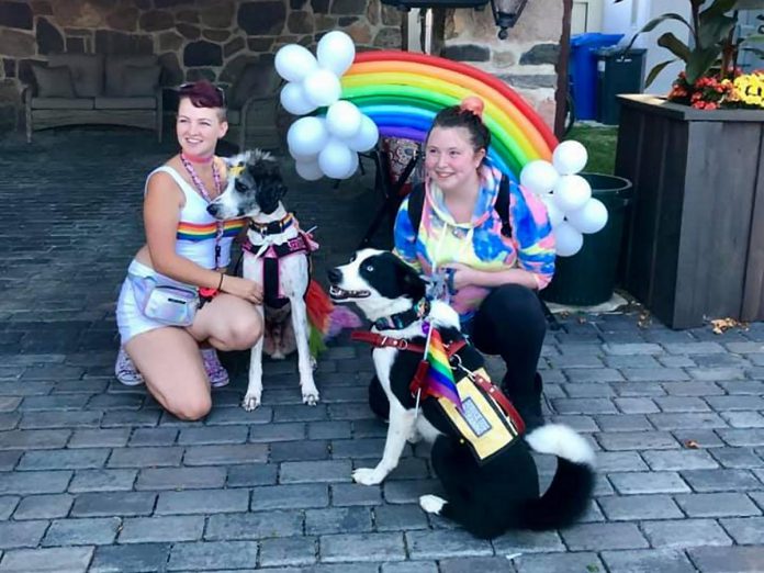 Kawartha Lakes Pride is celebrating Pride Week with a host of activities in the Kawartha Lakes from July 8 to 14, 2024, including the popular "Pooch Pride" walk hosted by Adelaide Clinic in Lindsay with prizes for the best-dressed pooch and human. (Photo: Adelaide Clinic / Facebook)