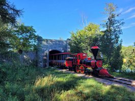 Established in 1974 by James Hamilton, the miniature train ride at Peterborough's Riverview Park and Zoo features a miniature replica of an 1860 locomotive that is old and needs to be replaced. (Photo: Riverview Park and Zoo)