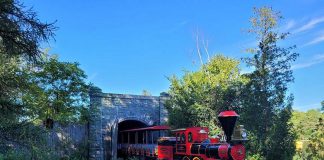 Established in 1974 by James Hamilton, the miniature train ride at Peterborough's Riverview Park and Zoo features a miniature replica of an 1860 locomotive that is old and needs to be replaced. (Photo: Riverview Park and Zoo)
