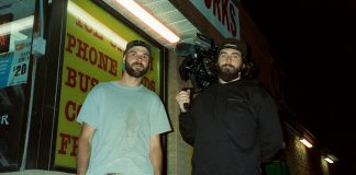 Toronto-based filmmaker Stephen Hosier (right) with Richard Csanyi during the filming of the documentary "Attila," which follows Richard as he explores the life and premature death of his twin brother Attila, who was found dead at the age of 28 in May 2020 on a Hamilton rooftop after becoming homeless when he was expelled from a long-term care residence as he grappled with addiction and schizophrenia. Hosier and the Csanyi brothers grew up in Lindsay and made videos together during high school. (Photo: Brian Bettencourt)