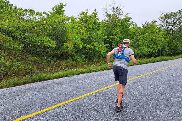 Now 64, Clay Williams founded the Canal Pursuit For Mental Health in 2015 in honour of his wife, his daughter, and his sister, who all suffer from mood disorders, and in memory of his two older brothers who took their own lives. (Photo courtesy of Clay Williams)