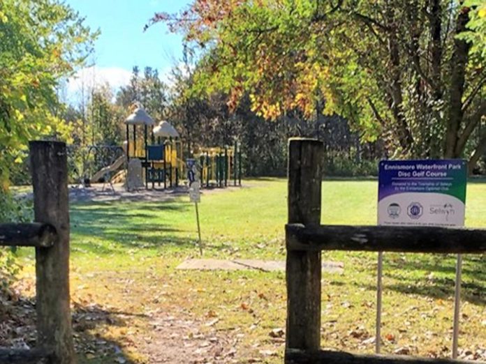 The inclusive playground would be constructed adjacent to the current play structure at Ennismore Waterfront Park. (Photo: Ennismore Inclusive Playground Project)