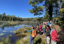 With guided hikes led by local and passionate volunteers, the annual Hike Haliburton Festival is one-of-a-kind in Ontario. With paid excursions from local tour companies and guided and self-guided hikes across the Haliburton Highlands, the festival returns from September 19 to 22, 2024. (Photo courtesy of Hike Haliburton)