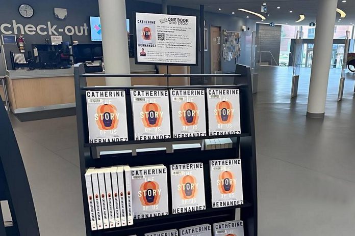 The Peterborough Public Library has more than 70 copies of this year's "One Book, One Ptbo" title, "The Story of Us," by Catherine Hernandez, including audio books and e-books. The book was voted by the community after being selected as a finalist for its wide range of current issues and themes. (Photo: Peterborough Public Library)