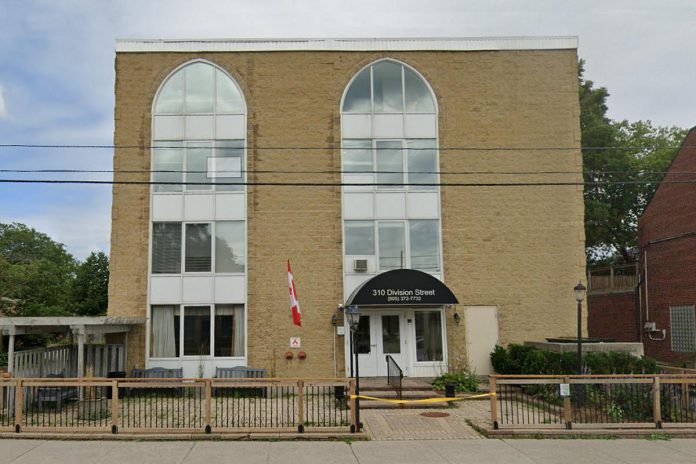 Northumberland County residents who are interested in the development of homeless shelter services at 310 Division St. in Cobourg can apply before September 18, 2024 to be considered for a seat on the volunteer community liaison committee. (Photo: Google Maps)