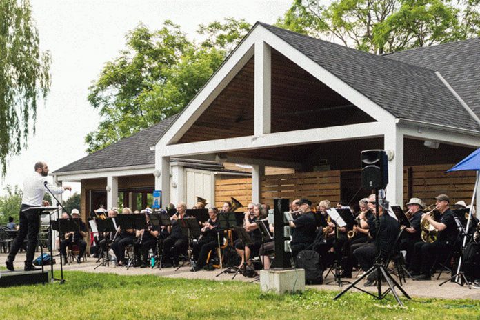 The Peterborough Concert Band is one of five big bands performing in Peterborough's Millennium Park on September 14, 2024 during the 5th annual Big Band Day, a free afternoon concert presented by the Peterborough Downtown Business Improvement Area (DBIA). (Photo courtesy of the Peterborough Concert Band)