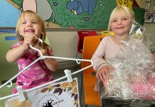 Five Counties Children's Centre kids Payton and her sister Paisley are excited about the first-ever "Couture for Kids" fashion show fundraiser taking place on October 3, 2024 in Lindsay. The event will raise funds to support services for Five Counties kids in the City of Kawartha Lakes. (Photo courtesy of Five Counties Children's Centre)