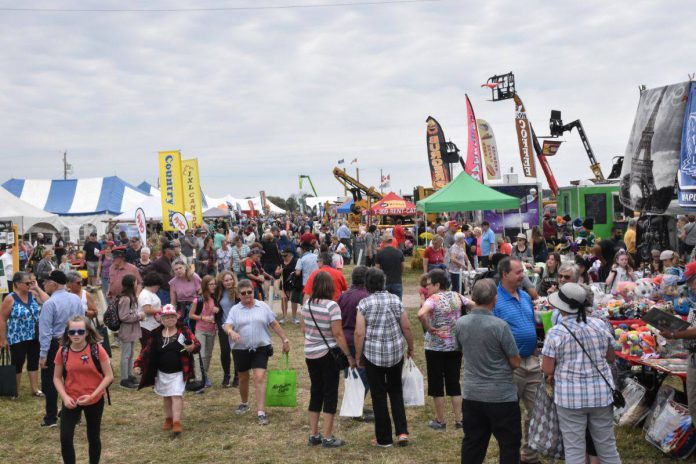 To showcase the best of Kawartha Lakes, the 2024 International Plowing Match and Rural Expo will include a Tented City with a range of exhibitors presenting everything from agricultural equipment and services to handmade crafts and food. (Photo courtesy of IPM)