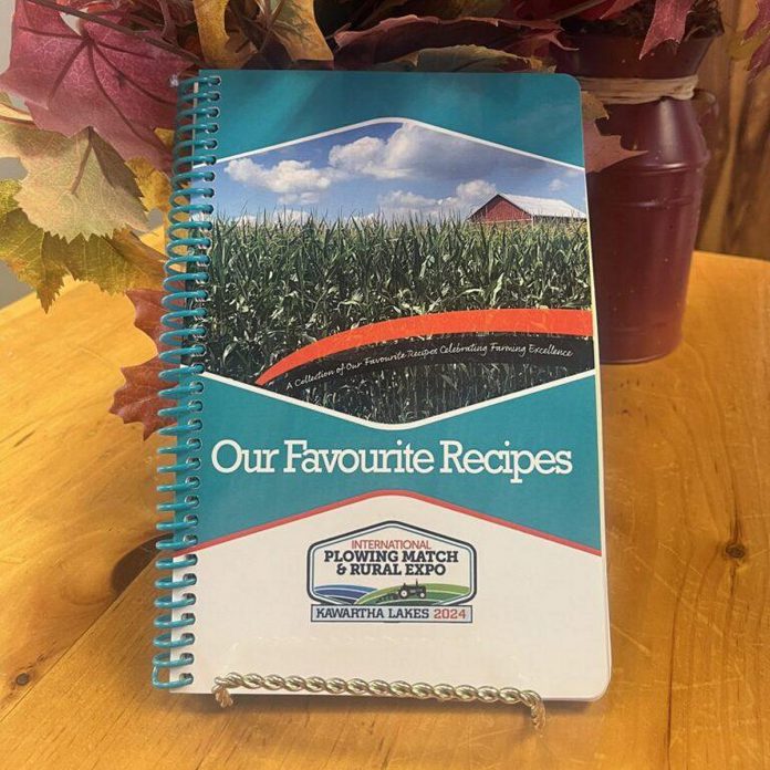 Each year, the International Plowing Match and Rural Expo (IPM) produces a cookbook featuring recipes celebrating farming excellence that are contributed by members of the community where the IPM takes place. (Photo courtesy of IPM)