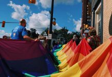 Having a Pride event of its very own is critical for the village of Lakefield, according to the Lakefield Pride Committee. The Lakefield Pride Picnic, an annual family event founded in 2021, takes place on September 22, 2024 in Isabel Morris Park and includes a march from the park through the village. (Photo: Lakefield Pride / Facebook)