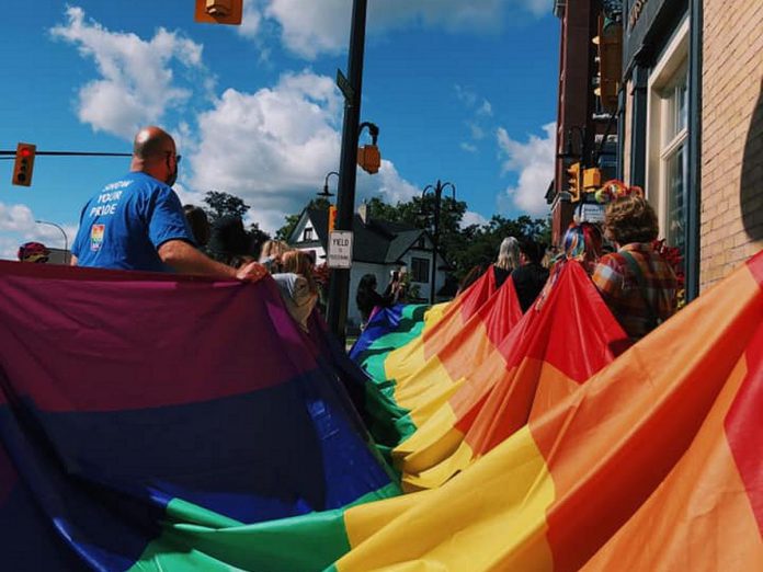 Having a Pride event of its very own is critical for the village of Lakefield, according to the Lakefield Pride Committee. The Lakefield Pride Picnic, an annual family event founded in 2021, takes place on September 22, 2024 in Isabel Morris Park and includes a march from the park through the village. (Photo: Lakefield Pride / Facebook)