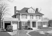 Located at 1400 Monaghan Road at Homewood Avenue, the Martin House was built between 1930 and 1931 for local corrugated container businessman Herbert Samuel Martin by prolific contractor Henry Thomas Hickey. (Photo: City of Peterborough)