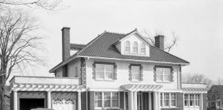 Located at 1400 Monaghan Road at Homewood Avenue, the Martin House was built between 1930 and 1931 for local corrugated container businessman Herbert Samuel Martin by prolific contractor Henry Thomas Hickey. (Photo: City of Peterborough)