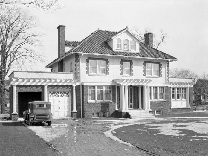 Located at 1400 Monaghan Road at Homewood Avenue, The Martin House was built between 1930 and 1931 for local corrugated container businessman Herbert Samuel Martin by prolific contractor Henry Thomas Hickey. (Photo: City of Peterborough)