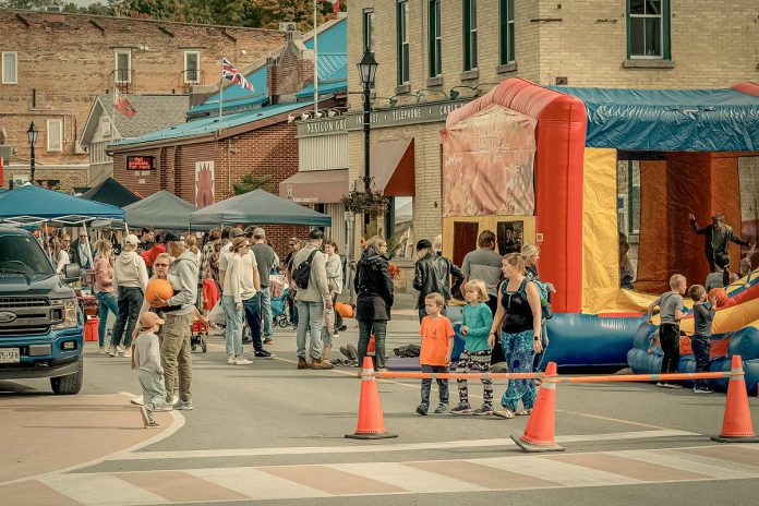 The fourth annual Fall Festival on October 5, 2024 in downtown Millbrook will see the return of the bouncy castle, one of the child-friendly activities available during the festival. (Photo: David Harry)