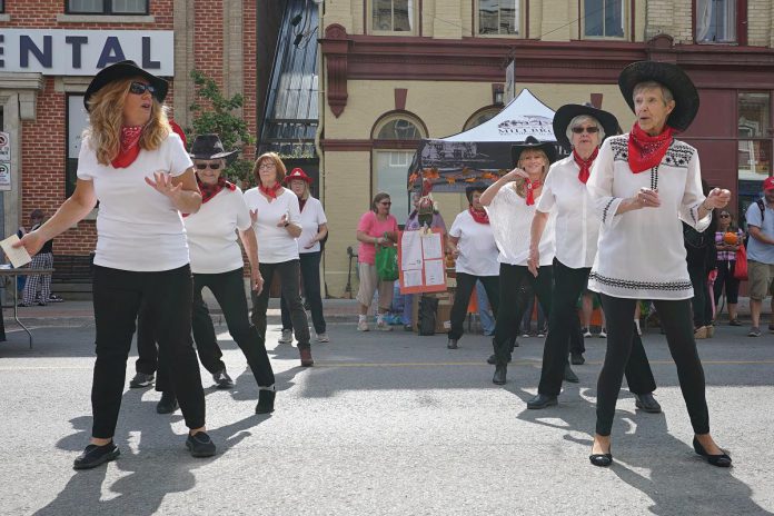 Community Care Peterborough will offer interative line dancing during the fourth annual Fall Festival on October 5, 2024 in downtown Millbrook. (Photo courtesy of Millbrook BIA)