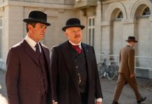 CBC's popular mystery drama series "Murdoch Mysteries" stars Yannick Bisson (left) as William Murdoch, a police detective working in Toronto in the late 19th and early 20th centuries. (Photo: Shaftesbury Inc.)