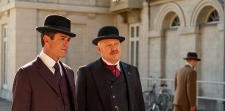 CBC's popular mystery drama series "Murdoch Mysteries" stars Yannick Bisson (left) as William Murdoch, a police detective working in Toronto in the late 19th and early 20th centuries. (Photo: Shaftesbury Inc.)