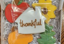 Habitat for Humanity Northumberland is teaming up with Roda's Kitchen in Cobourg to fundraise for building projects through the limited time sale of sets of cookies decorated with a Thanksgiving theme. (Photo: Habitat for Humanity Northumberland)