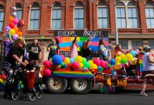 Organized by Peterborough-Nogojiwanong Pride to celebrate and support Peterborough's 2SLGBTQIA+ community, the annual Pride parade took place on September 28, 2024 in downtown Peterborough. (Photo: Sean Bruce)