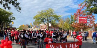 Cornerstone Family Violence Prevention Centre is gearing up for the 17th annual "Walk a Mile" fundraiser on October 5, 2024 in Cobourg. The event aims to support women and children in Northumberland County who have been impacted by gender-based violence and to help spread awareness about the issue. (Photo courtesy of Cornerstone Family Violence Prevention Centre)