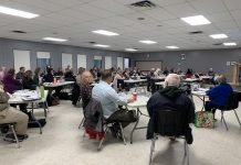 Attendees at the second annual Haliburton County Housing Summit at the Minden Hills Community Centre in April 2023. The third annual summit, co-hosted by Places For People and Haliburton County, will take place at the Minden Hills Community Centre on October 24, 2024. (Photo: Places for People / Facebook)