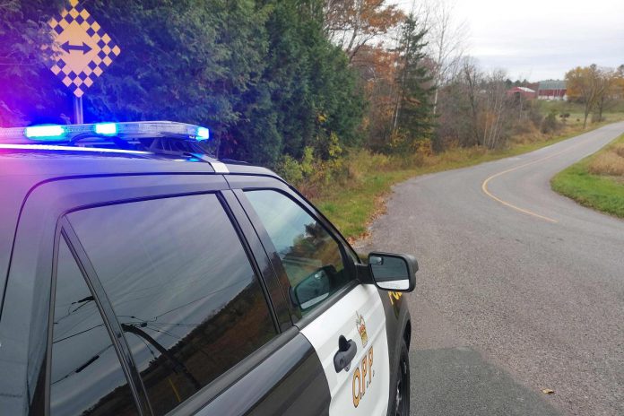 Northumberland Ontario Provincial Police (OPP) are investigating the death of a 65-year-old Campbellford woman following a single-ATV collision on private property in the area of 6th Line West near Campbellford. (Photo: Northumberland OPP)