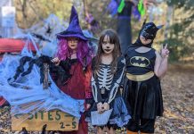 For the fourth year, Burke's Barnyard, a four-acre farm northeast of Bancroft, will be hosting a family-friendly Halloween celebration from 1 to 7 p.m. on October 19, 2024 with trick-or-treating, themed décor, activities and games, a costume exchange, a vendor market, and more. The annual event collects non-perishable food items for the North Hastings Community Cupboard. (Photo: Burke's Barnyard / Facebook)