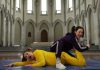 Clad in yellow and purple track suits for the third year, Linda Kash and Megan Murphy will be emceeing the annual "Cancer Takedown" fundraiser in support of cancer care at Peterborough Regional Health Centre. Taking place at Market Hall Performing Arts Centre in downtown Peterborough on November 7, 2024, the "spirit raiser" for anyone touched by cancer will include music, storytelling, humour, hope, and connection. (Supplied photo)