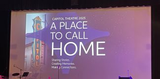 The Capitol Theatre revealed its 2025 season at the historic Port Hope performance venue on October 10, 2024 under the banner "A Place To Call Home." Subscriptions are now available for the season, which features four ensemble main stage productions, three original Canadian shows in the Sculthorpe Theatre, a holiday panto, and two concerts with more to come, with individual tickets going on sale in January. (Photo: Paul Rellinger / kawarthaNOW)