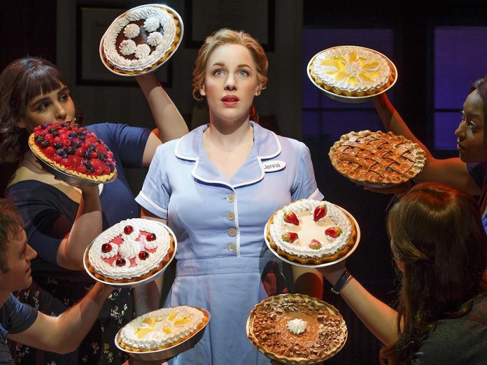 Jessie Mueller as Jenna in the Broadway production of "Waitress", a stage adaptation of Adrienne Shelly's 2007 indie film of the same name. The Capitol Theatre's production, directed by Rob Kempson, will run from June 13 to 25, 2025. (Photo: Joan Marcus)