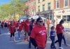 The 17th annual Walk a Mile event in Cobourg on October 5, 2024 raised more than $55,000 for Cornerstone Family Violence Prevention Centre. (Photo: Cornerstone / Facebook)