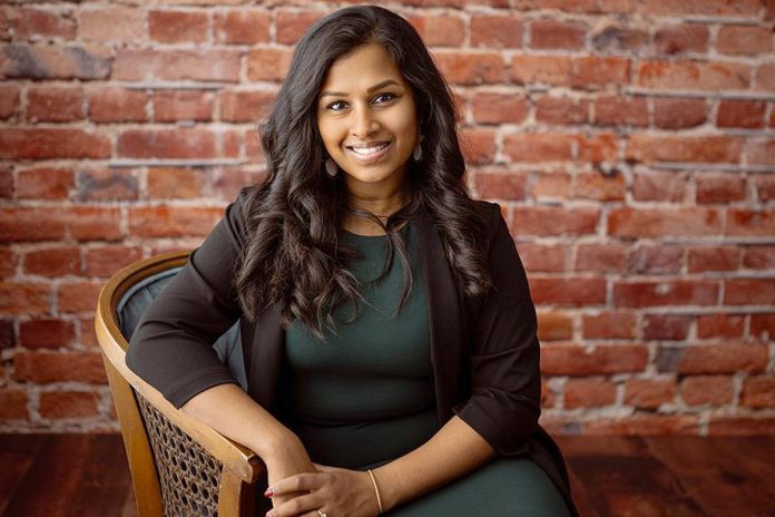 Peterborough's Dr. Madura Sundareswaran says keeping family doctors happy and choosing to remain practising in Peterborough is a key goal of the recently formed Peterborough Family Physician Think Tank. (Photo: Naomi Lucienne)