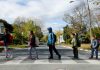 "Walktober" is an opportunity to spend time outside and encourage kids, students, families, and school communities to be active on the way to school. Kids who walk to school benefit from more quality time with friends, lower stress, and increased daily minutes of exercise. (Photo: Peter Rellinger)