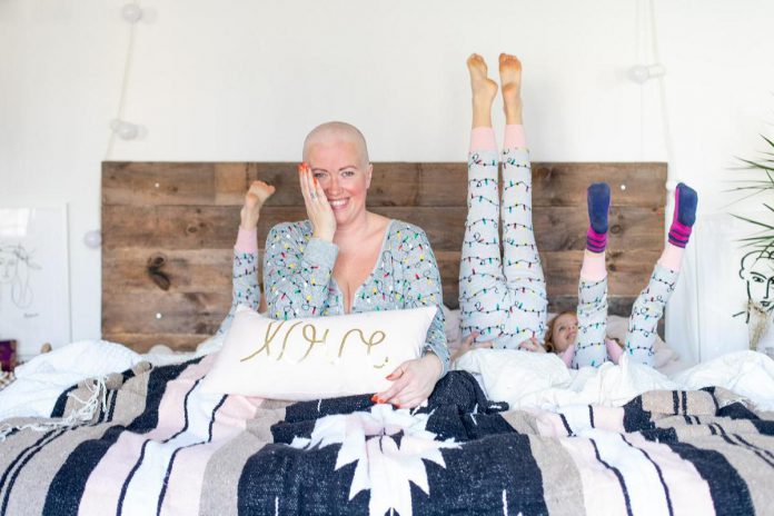 As well as going through a divorce and raising three young kids on her own, Cobourg native Leisse Wilcox was diagnosed with an aggressive form of breast cancer that led her to choose to undergo a double mastectomy. She will share her story at the "Speaker Slam's 8th Annual Grand Slam" competition on November 9, 2024 in Toronto. (Photo supplied by Speaker Slam)