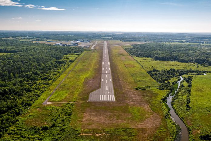 Since launching the airport development program in 2010, the Peterborough Airport has seen full-time jobs double from 251 to more than 500, with 22 businesses currently residing on site and more to come. The sector's regional GDP has more than doubled, from $40 million to $90 million. (Photo courtesy of the Peterborough Airport)