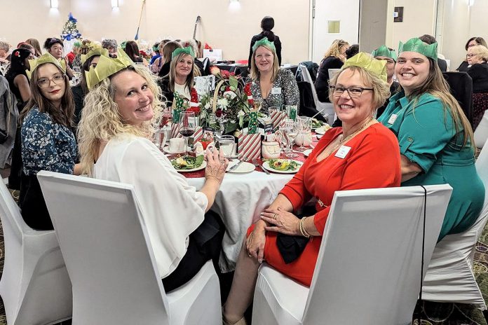 The Women's Business Network of Peterborough (WBN) is hosting its annual holiday gala and auction in support of YWCA Peterborough Haliburton on December 4, 2024 at the Holiday Inn Peterborough. WBN is asking for donations both for the silent auction on the night of the gala and for the online auction running from November 20 to December 5, and is also seeking sponsors for the gala itself. (Photo: WBN)