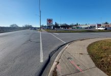 Two female pedestrians were injured, one seriously, when they were struck by a dark-coloured SUV turning from Grand Road onto Alma Street in Campbellford on November 21, 2024. The female driver of the SUV stopped and briefly exited the vehicle before getting back in the vehicle and leaving the scene. (Photo: Northumberland OPP)