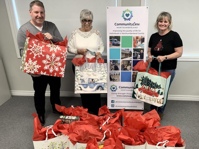 Community Care Northumberland (CCN) has launched its eighth annual "Adopt a Grandparent" program, which is aimed at brightening the holiday season for Northumberland County seniors in need. Donations will be accepted until December 6, 2024. (Photo: CCN)