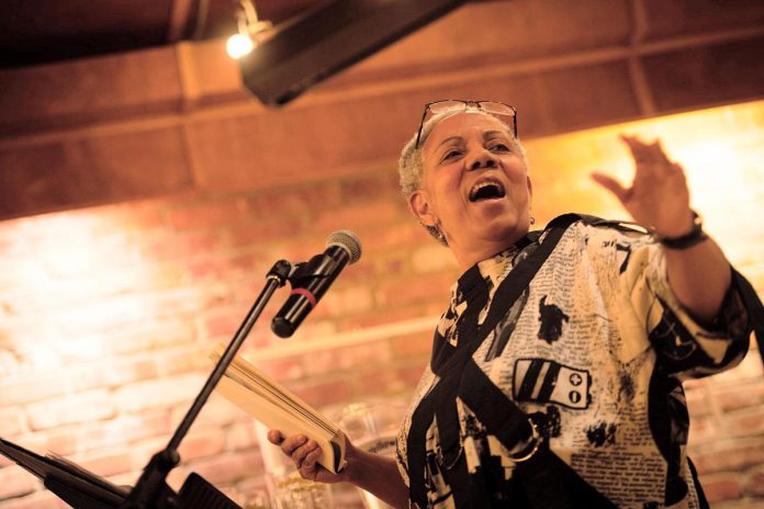 Juno award-winning dub poet, educator, and spoken word artist Lillian Allen, who is also the City of Toronto's seventh poet laureate, will join dub poet Chet Singh for the release of his latest album "Age of Rage" at The Pig's Ear in downtown Peterborough on November 17, 2024. (Photo via lillianallen.ca)