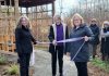 Ed's House Northumberland Hospice Care Centre officially unveiled its new wind phone, an addition to the Hamilton Township hospice's therapy garden, on November 21, 2024. The original wind phone was created in Japan by Itaru Sasaki in 2010 while he was grieving his cousin who died of cancer. He purchased an old-fashioned phone booth and set it up in his garden with an obsolete rotary phone that was not connected to wires and called it "kaze no denwa" (Japanese for "phone of the wind"). (Photo: Ed's House / Facebook)