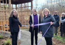 Ed's House Northumberland Hospice Care Centre officially unveiled its new wind phone, an addition to the Hamilton Township hospice's therapy garden, on November 21, 2024. The original wind phone was created in Japan by Itaru Sasaki in 2010 while he was grieving his cousin who died of cancer. He purchased an old-fashioned phone booth and set it up in his garden with an obsolete rotary phone that was not connected to wires and called it "kaze no denwa" (Japanese for "phone of the wind"). (Photo: Ed's House / Facebook)