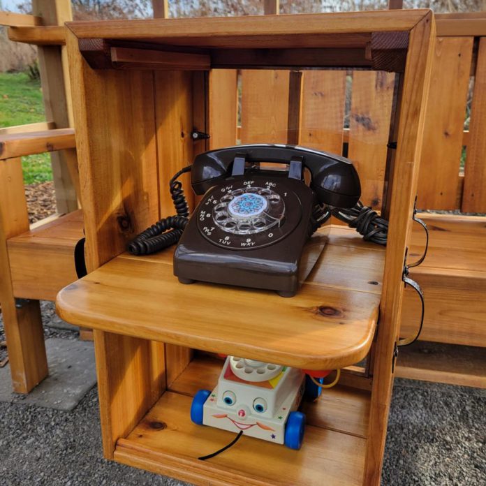 Ed's House Northumberland Hospice Care Centre in Cobourg officially unveiled its new wind phone on November 21, 2024. (Photo: Ed's House / Facebook)