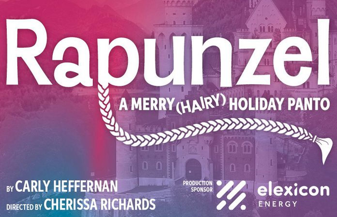 "Rapunzel: A Merry (Hairy) Panto" runs from November 22 to December 23, 2024 at the Capitol Theatre in Port Hope, with a "nice" version appropriate for families and a "naughty" version with more risqué content for adults only. (Graphic: Capitol Theatre)