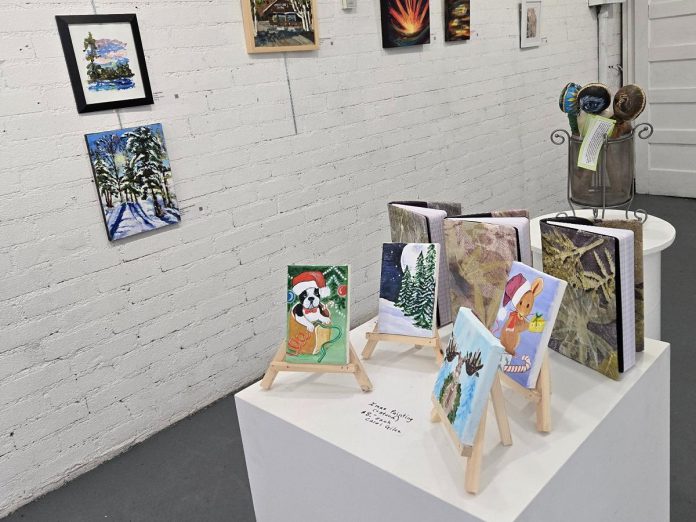 Bancroft's A Place for the Arts is hosting Christmas in the Annex where a range of original work from local artists in the collective will be priced at $50 or under. Christmas in the Annex is running until December 22, 2024. (Photo: A Place for the Arts)