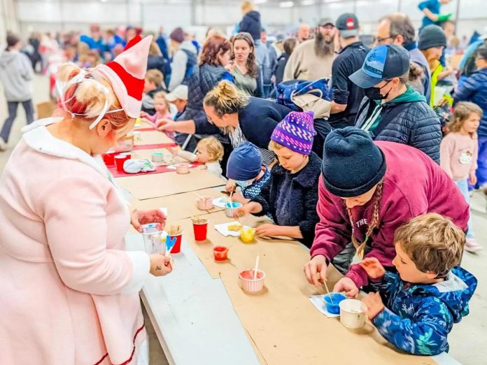 Peterborough's Modern Makers Market is hosting the second annual Christmas for the Kids on December 15, 2024. The family-friendly event will include cookie decorating, photo booths, the Elf Gift Shop, and more. (Photo: Modern Makers Market)