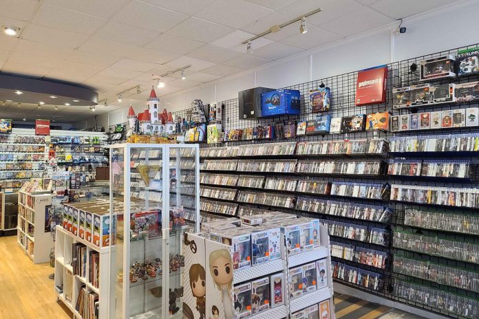 Iceman Video Games in downtown Peterborough encourages the "lost art" of video game trading, allowing customers to swap their used games for new titles. In addition to selling recent releases and used games for several consoles, the Peterborough location sells a vast collection of manga, comic books, trade paperbacks, and graphic novels. (Photo courtesy of Iceman Video Games)