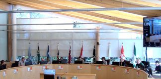 During a special meeting on November 6, 2024, Northumberland County council gave staff a green light to spend up to $587,700 so that the new homeless shelter at 310 Division St., expected to open in later 2024, would be in compliance with requirements of the Town of Cobourg's emergency care establishments bylaw. (kawarthaNOW screenshot)